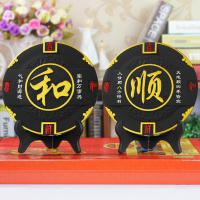 千本 客厅电视柜酒柜玄关房间家居装饰品炭雕工艺品摆设办公室桌面摆件
