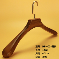 千本 实木衣架防滑衣服架木头衣撑衣挂衣柜木质裤架批发服装店儿童