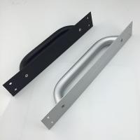 黑色现代太空铝大拉手 黑色欧式防火木把手通道移浴室扶手