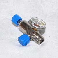 2L小氧气瓶阀 2升氧气表小氧焊/压力表 回火阀便携式焊具配件