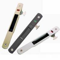 铝合金移单面钩锁阳台推拉双面锁扣子条形勾锁扣隐型90钩锁扣