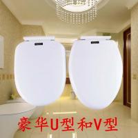 坐便器盖板马桶盖通用座便盖老式加厚u型家用抽水马桶圈盖子配件