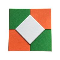 琴房ktv聚酯纤维板毛毡隔音板墙面室内卧室装修饰家用吸音材料