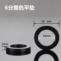 花洒喷头垫片淋浴软管凸型垫圈硅胶4/6分密封圈热水器橡胶皮网垫
