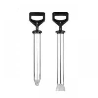 不锈钢水泥砂浆填缝枪 补洞枪 防盗水泥灌浆枪加厚圆扁嘴水泥枪