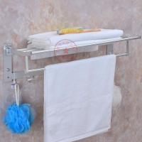 太空铝毛巾架卫生间浴巾架淋浴房置物架 厕所置物架洗手间挂架