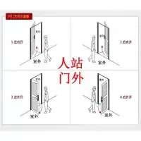 把手防盗新九锁芯888-9型 盼盼美心新九型齿轮锁芯把手