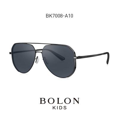 BOLON暴龙2020太阳镜儿童个性潮流眼镜男童飞行员墨镜BK7008