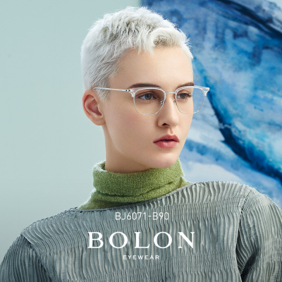BOLON暴龙2020新品光学镜男女全框金属时尚镜框近视眼镜架BJ6071