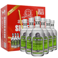 北京二锅头 永丰二锅头 享酌品鉴酒 绿标 42度清香型500ml*6瓶整箱装