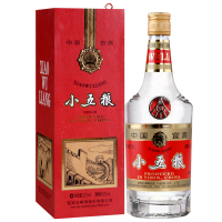 五粮液股份公司出品 嫡系产品 小五粮 52度浓香型白酒375ml 单瓶装