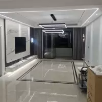 客厅灯 简约现代家用轻奢北欧卧室吸顶古达灯具套餐方形吊灯
