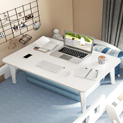 床上电脑桌折叠小桌子简易宿舍卧室坐地学习古达电脑懒人桌子床上书桌