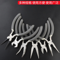 迷你小钳子5寸多功能尖嘴钳古达老虎钳手工DIY钢丝钳斜口电工剥线钳子