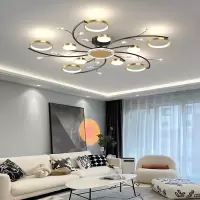 古达客厅灯水晶吊灯轻奢简约现代卧室餐厅全屋套餐灯具