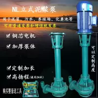 高扬程泥浆泵大功率三相污水泵抽粪机立式淤泥切割铰刀长杆液下泵