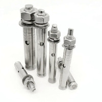 古达镀锌膨胀螺丝大全外膨胀螺栓拉爆10mm爆炸螺钉胀管M6M8