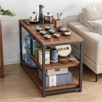 家用小茶桌茶台桌子沙发边几侧边柜茶水柜现代简约简易移动小茶几