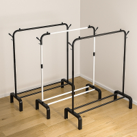 简易晾衣架落地折叠晾衣杆室内阳台晒衣服架子家用宿舍卧室挂衣架