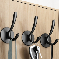 进门鞋柜衣柜衣服门后挂钩壁挂墙壁金属衣帽钩挂衣钩玄关免打孔