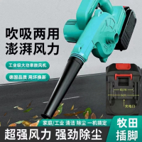鼓风机大功率强力吹风机工业锂电鼓风机充电式吹灰机家用除尘器