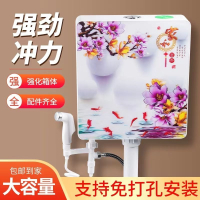 家用厕所卫生间马桶冲水箱套装大冲力蹲便器挂墙加厚高品质