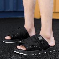 西域骆驼夏季凉鞋男士休闲2019新款潮流韩版情侣日韩沙滩鞋中学生软底拖鞋