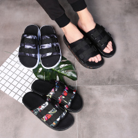 西域骆驼室外凉拖男士拖鞋2019新款夏季凉鞋红沙滩外穿时尚韩版潮流男鞋