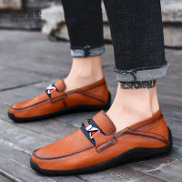 熠步骆驼新款休闲凉鞋男夏季透气沙滩鞋时尚懒人鞋韩版休闲鞋牛橡胶包头男鞋