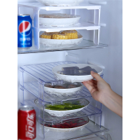 冰箱内部分层置物架隔层放剩饭菜收纳层架法耐(FANAI)饮料收纳架微波炉加热支架