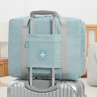 法耐大容量旅行包女可折叠行李待产包收纳袋子便携手提短途拉杆包健身