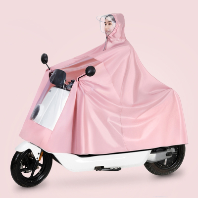 法耐雨衣电动车长款全身防暴雨电瓶摩托车单人时尚男女款加大加厚雨披
