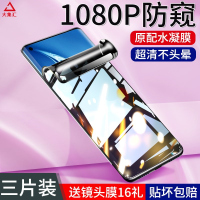 疯壳 小米10s手机膜防窥10s钢化水凝膜米10 覆盖米10s曲面全包
