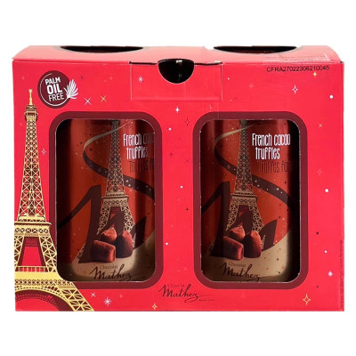 法国Mathez摩太紫松露巧克力零食吃货零食囤年货送圣诞礼盒装