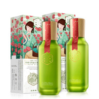 百雀羚(PECHOIN)三生花玲珑玉润护肤水乳套装（100ml+70ml）「深层润养 持久柔滑」补水保湿滋润通用