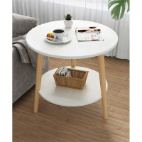 简易小茶几简约现代创意小圆桌法耐欧式小户型沙发边几阳台迷你小桌子
