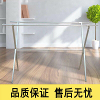 单杆式室内晾衣架落地折叠挂凉衣服法耐架子晾衣杆活动晒被子嗮掠一放