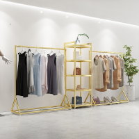 服装店展示架专用法耐(FANAI)女装店落地式衣架童装衣服架子婚纱架货架挂衣杆