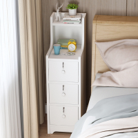 床头柜202530cm收纳柜简约现代法耐(FANAI)小型迷你卧室带锁三抽床边柜