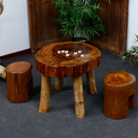 香樟木象棋桌中式法耐(FANAI)家用棋盘桌围棋桌室内多功能桌盘民宿小茶桌