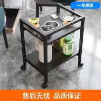法耐(FANAI)麻将茶几茶水架麻将桌小边几置物架棋牌室打牌可移动茶水桌