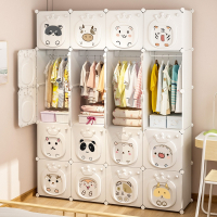 法耐(FANAI)简易儿童衣柜现代简约家用卧室婴儿宝宝小衣橱组装小孩储物收纳柜