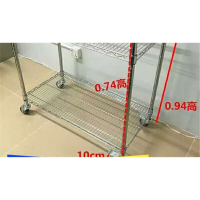 定制电商超市二层配货车物流快递仓库拣货手推车分拣车古达物料周转车