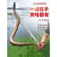 捕泥鳅黄鳝夹古达鳝鱼夹子不锈钢钳子赶海抓螃蟹龙虾专用工具