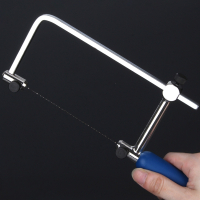 古达迷你曲线锯U型拉花锯鱼锯弓小手锯木工钢丝锯DIY模型锯