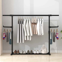 晾衣架落地阳台晒衣服架子家用卧室家用晾衣杆折叠挂衣架