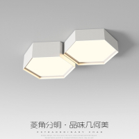 锦兆家居入户玄关走廊过道灯现代简约北欧无主灯艺术家用阳台卧室吸顶灯具