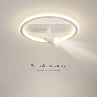 锦兆家居过道灯走廊灯简约现代入户玄关灯卧室衣帽间灯明装射灯吸顶灯