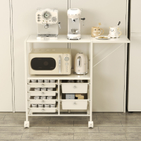 聚宸兴客厅咖啡机摆放置物架移动水吧台餐边柜储物柜茶水矮柜厨房备餐台