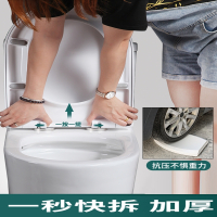 锦兆家居加厚马桶盖家用通用缓降老式厕所板马桶圈配件UV型坐便器坐厕盖子